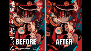 All duvet covers are machine washable with cold water and a mild detergent. Toilet Bound Hanako Kun Clean And Redrawing Manga Cover Time Lapse Video Youtube