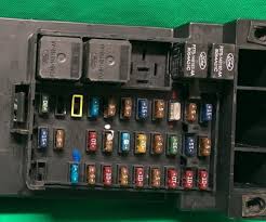 The fuse panel is located to the left of the steering wheel, near the brake pedal. 1998 Ford F 150 Fuse Box Diagram Startmycar