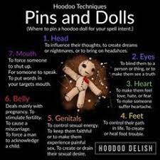 Hoodoo Techniques Pins And Dolls When Working A Doll Pins Are One Of The Most Straightforward And P Voodoo Doll Spells Hoodoo Magic Spells Witchcraft