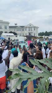 A Man Falls Out Of The Sky Into Rick Ross' Pool Party! | 1035 The BEAT