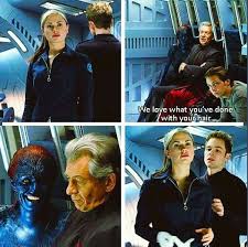 Rogue Mystique Iceman Magneto And Pyro Xmen X2 Tumblr X Men Xmen Funny Xmen Movie