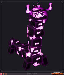 He will then run a little bit, spreading a trail of black flames. Artstation Minecraft Dungeons Echoing Void Mobs Ben Exell