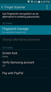 Get the original and best galaxy s5 lock screen with fingerprint scanner lock for your android device! How To Lock Any App With Fingerprint Security On Your Galaxy S5 Samsung Galaxy S5 Gadget Hacks