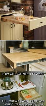 Turn your spice pullout into an efficient knife organizer and cutting board storage drawer! Top 34 Clever Hacks And Products For Your Small Kitchen Amazing Diy Interior Home Design