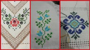 Check spelling or type a new query. Beautiful Cross Stitch Table Cloth And Bad Sheets Borderline Patterns Youtube