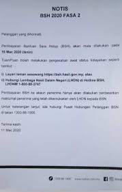 Manakala pembayaran fasa 2 dan 3 akan dibuat pada bulan mei dan ogos tahun ini. Bayaran Rm200 Bsh Fasa 2 Bermula Warga Emas