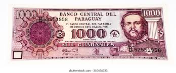 Maybe you would like to learn more about one of these? 1000 Paraguyan Guarani National Currency Paraguay Stock Photo Edit Now 310456733