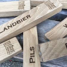 Bier Zapfhahn Aus Holz Zapfanlage Holzschilder Holz