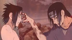 Itachi Pokes Sasuke Sasuke And Itachi Itachi Uchiha Itachi