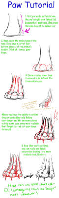 Paw Tutorial By Earthsea 23 Deviantart Com On Deviantart Step By Step Drawing Drawing Techniques Animal Drawings
