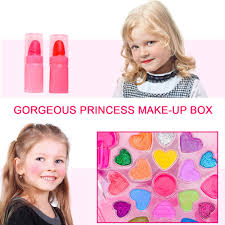 kids makeup set cosmetic bag toy life