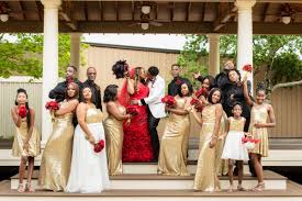 Elegant Red And Gold Atlanta Outdoor Wedding Red Wedding Red Gold Wedding Red Wedding Dresses