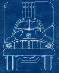 Image result for Mack Blue 1949 Truck