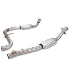 Magnaflow 59975 200 cell universal metallic high flow sport cat 2.25 inch 2.25 57mm 200 cell cpsi magnaflow angled/centre universal high flow sports cat. Magnaflow F 150 Svt Lightning Mid Pipe W High Flow Cats 99 04 93928