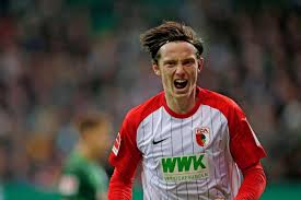 He is currently 27 years old and plays as a striker for fc augsburg in germany. Preview Bayern Munich Vs Augsburg Bavarian Football Works