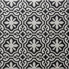 Black And White Moroccan Tiles Havana Moroccan Tile Black And White Tile Riad Tile Black And White Tiles White Tiles Moroccan Tile