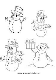 Diese website 100% sicher für kinder. Ausmalbilder Schneemann Mehrere Schneemanner
