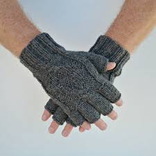 Chunky fingerless gloves with bulky yarn. Men S Fingerless Gloves Crochet Fingerless Gloves Crochet Gloves Gloves