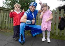 Was robbie rotten the first sportacus? Lazytown Star Sportacus Helps Children Get Active Bournemouth Echo