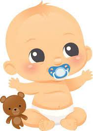 Baby Cartoon Baby Painting Baby Clip Art