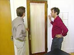 Then, this french door panel is an excellent idea. How To Hang Curtains Around French Doors Homesteady