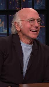 Larry David calls out “send my regards.”