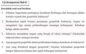 Pilihan ganda pg matematika mtk kelas 7 smpmts semester 2 k13 1. Jawaban Uji Kompetensi Bab 8 Halaman 116 Pkn Kelas 10 Bastechinfo