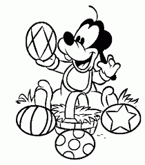 Mickey's easter egg basket pdf link. Cartoon Easter Eggs Coloring Home