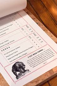 Art Of The Menu Le Chasseur Menu Design Menu Layout Food Menu Design