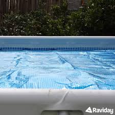 Bache A Bulles Pour Piscine Tubulaire Rectangle 5 49 X 2 74 M Intex