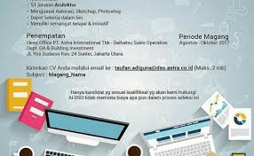 Jika anda tertarik dan sesuai dengan kualifikasi karir pt astra daihatsu motor, silahkan mendaftar secara online Lowongan Astra Daihatsu Motor November 2017 2018 Lowongan Kerja Jakarta Cute766