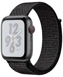 Apple Watch Series 4 Apple Watch Nike Series 4 Gps Cellular 44mm Space Gray Aluminum Case With Black Nike Sport Loop Reviews Apple Macy S Apple Watch Nike