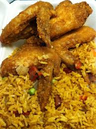 Chicken Wings With Pork Fried Rice Fried Rice Pork Fried Rice Food