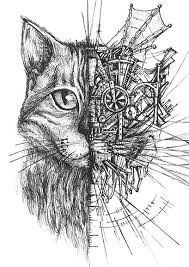 Mechanical Hybrid Drawing Submission Steampunk Art Drawing Mechanical Art Hybrid Art