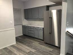 Coronating my kitchen floor with vinyl planks was fast and easy. Rental Property Flooring Luxury Vinyl Plank Flooring