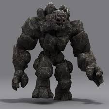 3d Model Elemental Golems Creature Concept Mythological Creatures Shadow Of The Colossus