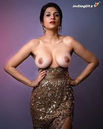 Shraddha Das sexy boobs exposed nude sleeveless dress removed -  Heroine-XXX.com