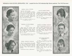 Indianola Graduates 1918