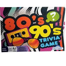 But by the middle of the '80s, this decade was … Outset Media 80 S 90 S Trivia Includes 220 Cards With Over 1200 Fun Questions And Answers Ages 12 Buy Online In Morocco At Desertcart Ma Productid 27651645