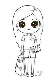 Pin By Betty Lopez On Drawing Kawaii Girl Drawings Cute Little Drawings Cute Drawings