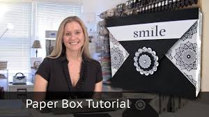 This large spiral stamp makes it super. Stampin Up Gift Box Video Tutorial Happy Day Post By Demonstrator Brandy Cox