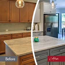 Many homeowners choose to refinish cabinets with a stain color of their choosing. Best Cabinet Refacing Long Island Ny Refacing Company Near Me