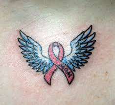 You might notice a pattern, with pink ribbons taking almost 80% of the ideas for breast cancer tattoos. Breast Cancer Ribbon Tattoo By Kiartia On Deviantart