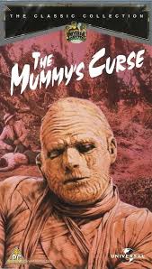 The Mummy's Curse (1944) British vhs movie cover