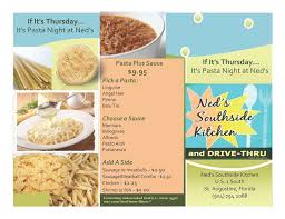 Now the owner of ned's southside kitchen on u.s. Ned S Southside Kitchen Home Pasta Night Pesto Aioli Great Recipes