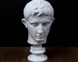 Augustus Caesar in antiek terracotta