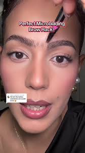 Perfect Microblading Brow Hack with Imethod Beauty