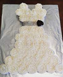 Bridal Shower Wedding Dress Pull Apart Cupcake Cake Tastycakesbyanna Bridal Shower Cupcakes Wedding Shower Cupcakes Wedding Dress Cupcakes