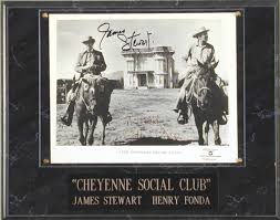 We did not find results for: Cheyenne Social Club Movie Cast Autographed Signed Photograph Co Signed By James Jimmy Stewart Henry Fonda Historyforsale Item 261503