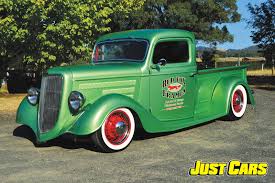 Image result for Bright Apple Green 1935 Ford
